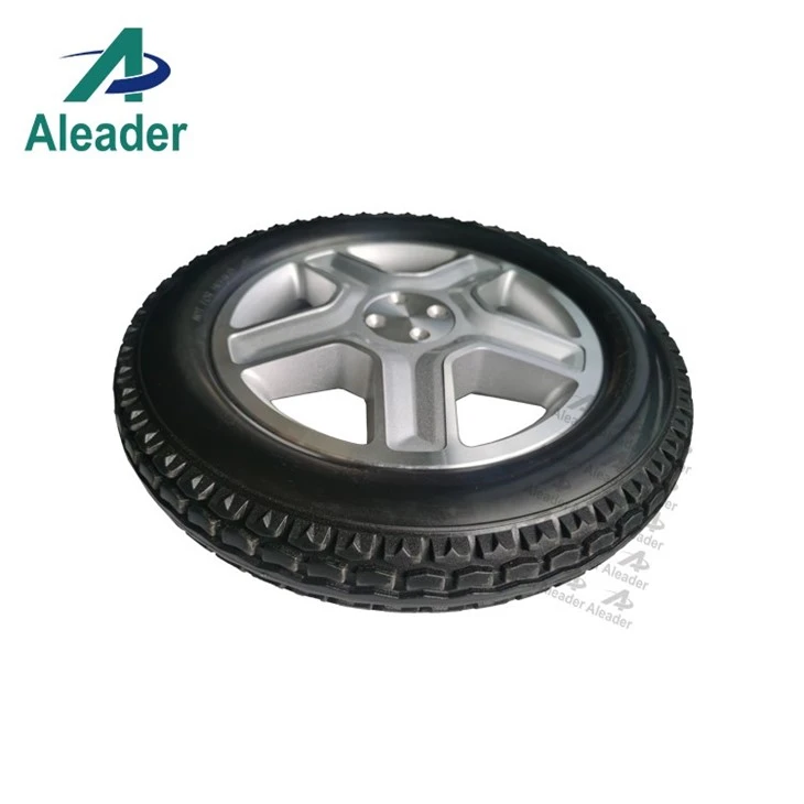 Puncture Proof Solid PU Tires Drive 12.5 Inch